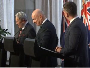 Screenshot - Newshub coverage of Coalition announcement