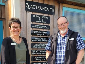 Tania and Darcy Kemp Aotea Great Barrier Island Health 2023