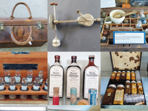 Antique items from Christchurch’s Cotter Medical History Museum 