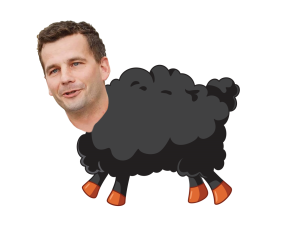 David Seymour as a Sheep