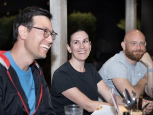 Young GP Owners Alliance members Richard Lowe, Alice Vermunt and Torrance Merkle