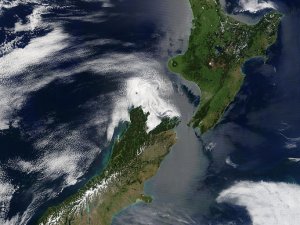 NZ satellite image