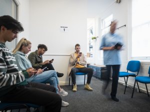 Waiting room CR SolStock on iStock