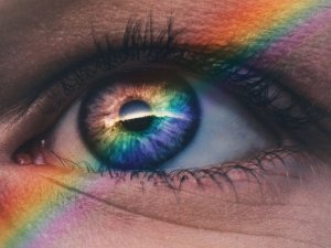 Rainbow eye CR Harry Quan on Unsplash