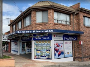 Harpers Pharmacy Sydney CR Google Maps