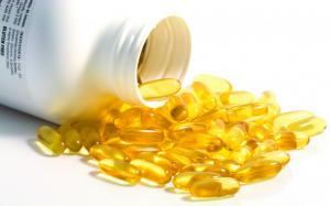 Fish oil tablets