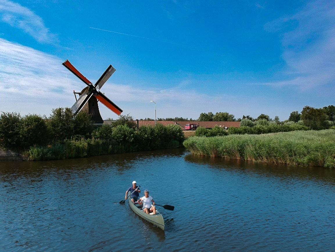 Polder system of canals