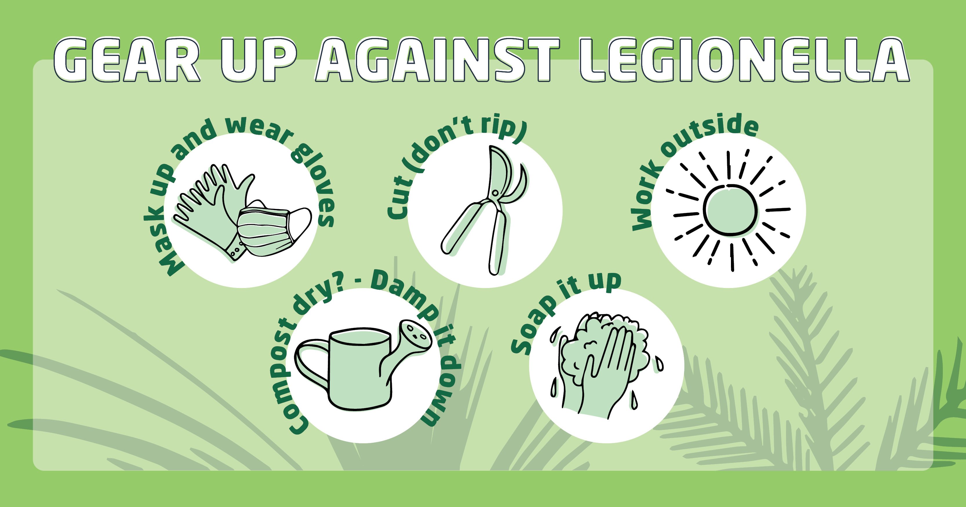 Gear up against Legionella - 5 ways - Facebook ad