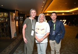 Collaborative Aotearoa CEO Jess Morgan-French, Three Rivers Medical general manager Michelle Te Kira and Third Age Health chief executive Tony Wai [Image: NZD]