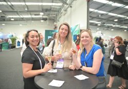 Access Community Health IT operations manager Anike Jenneker, regional manager Alisha Cossar and national service delivery manager Jo Goodfellow