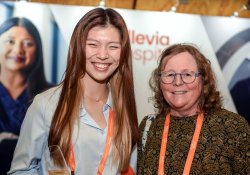 University of Auckland medical student, Esther Lee, and Auckland-based GP Susan Smith [Image: Simon Maude]