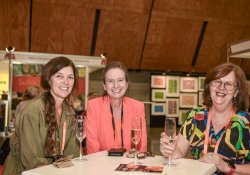 Pharmacotherapist and pharmacist prescriber Leanne Te Karu, specialist GP and Health Navigator chief executive Janine Bycroft, and pharmacotherapist and pharmacist prescriber Linda Bryant [Image: Simon Maude]