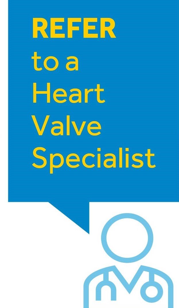 Refer to a heart valve specialist (Hosted Content)