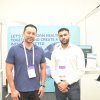 Connected Health Service delivery manager Phuc Nguyen and SOTI manager of enterprise engineering Nik Malik